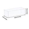 1pcs Clear Acrylic Display Case Countertop Box Organizer Stand Dustproof Protection Showcase Display Box