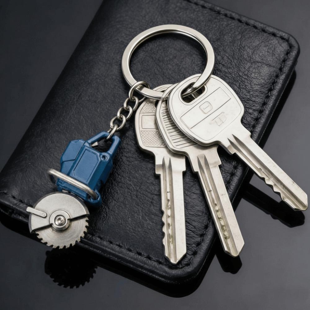 Смола Портативная Брелок-цепочка для бензопилы Кольцо Брелок для сумки Портативный Угловая шлифмашина Брелок Ручной На открытом воздухе Садоводство Обрезка