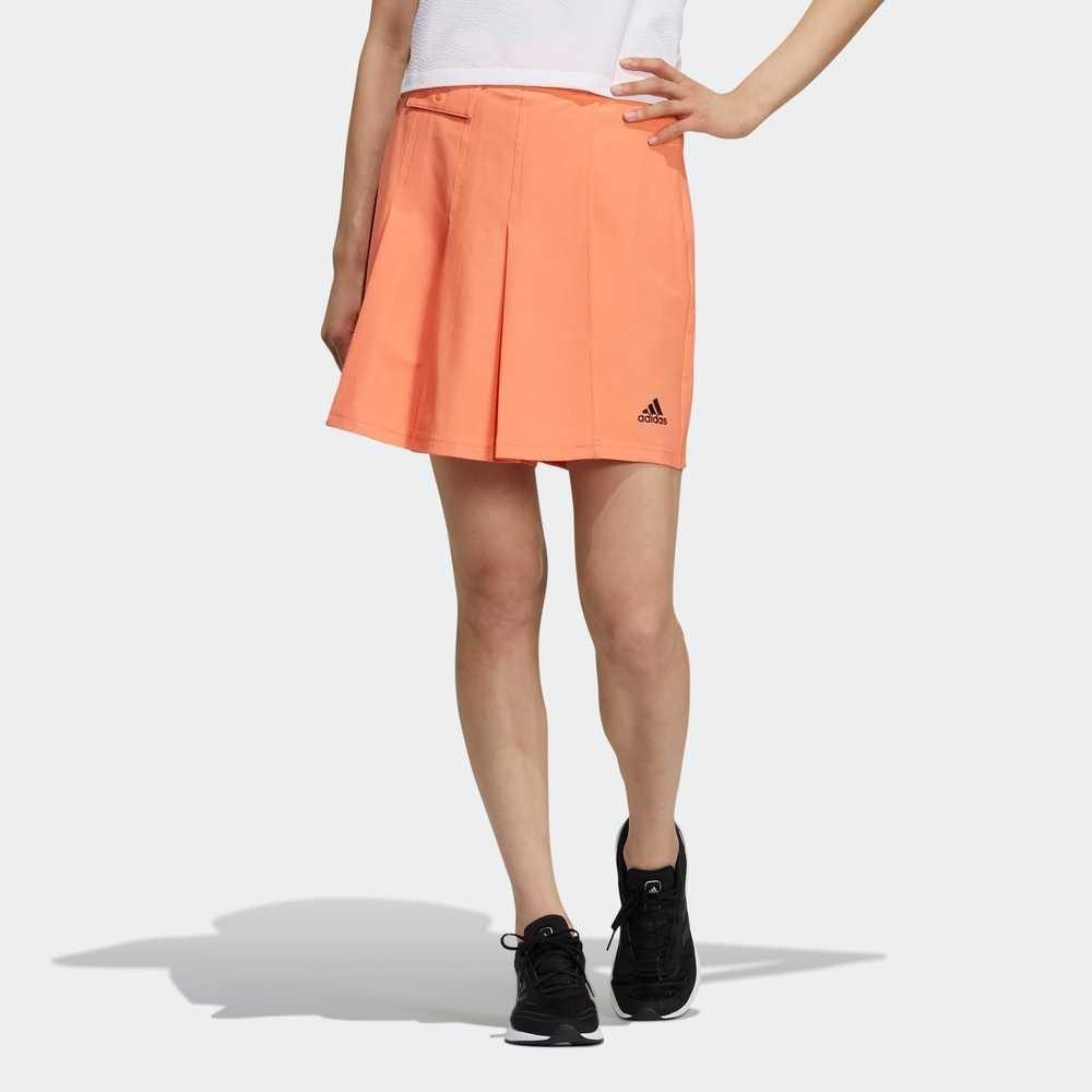 adidas Повседневные шорты женские кораллово-розовые умеренные GP0648