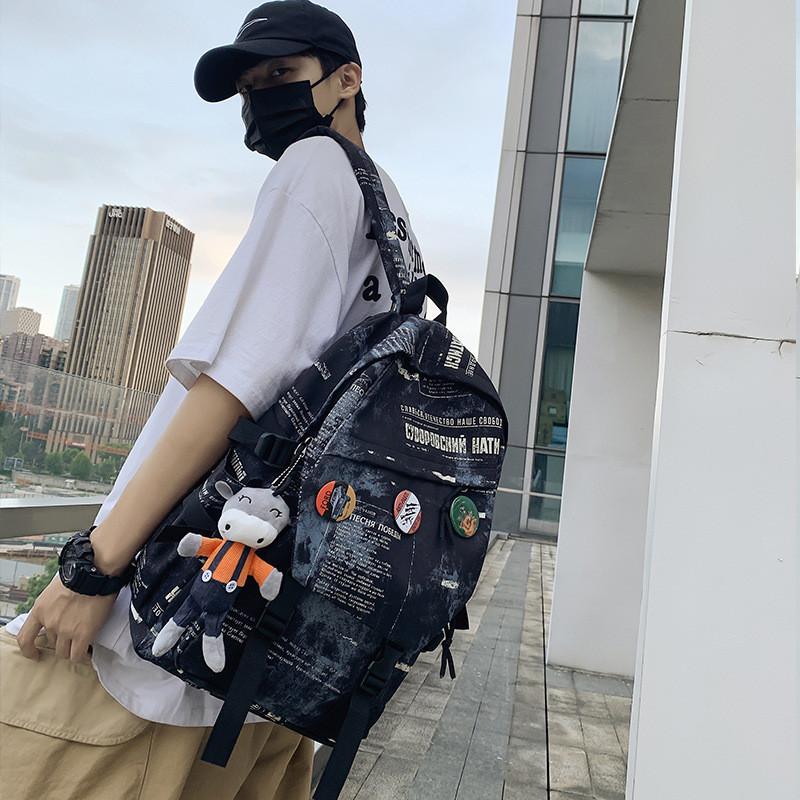 Модный Спортивный Рюкзак для Учеников Средней и Старшей Школы, Студентов Колледжей 2023 Новый Ранец Мужской Женский