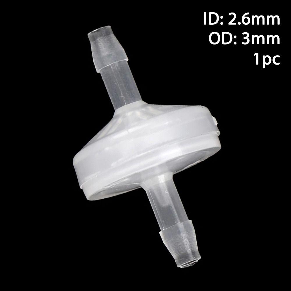 1/5Pcs Pagoda Inline One-Way Valve One Way Non-Return Fluid Stopper New Plastic Check Valve