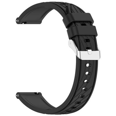 Для Huawei Watch GT 5 Pro 46мм/GT 5 46мм/GT 4 46мм Сменный ремешок 22мм Текстурированный силиконовый ремешок для часов