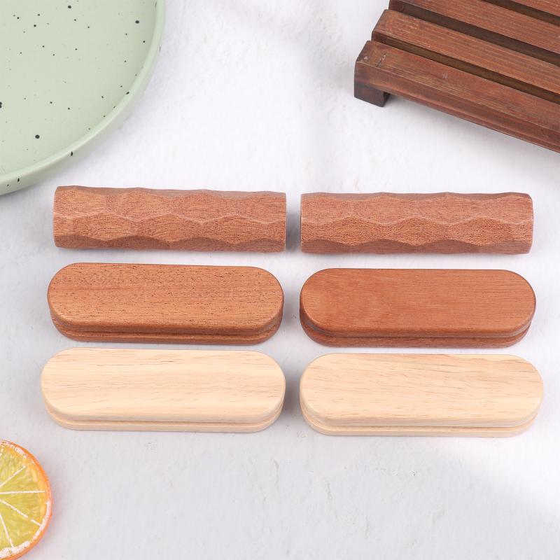 2 шт. Сапеле Сковорода Изолированная ручка Защита от ожогов Сковорода-гриль Изолированная ручка Термостойкая Для посуды Сотейник Сковорода для жарки