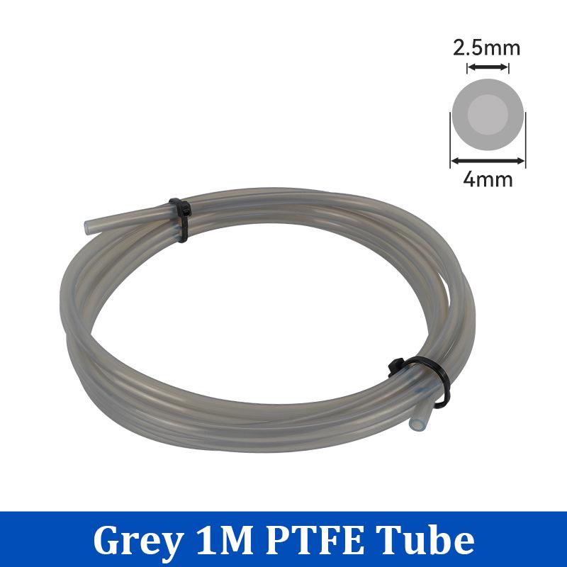 For Bambu Lab Ptfe Tube 2.5mm 4mm P1S P1P AMS A1 Mini 3D Printer Teflonto Pipe X1C Bambulab Ptfe Connector White Grey AMS LITE