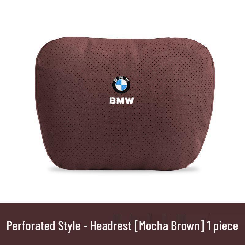 BMW Headrest Neck Support & Lumbar Cushion for 1, 3, 5, 7 Series & X1-X6