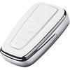 Tukellen for Toyota Key Fob Cover,Special Soft TPU Key Case Cover Protector Compatible with -2025 Rav4 2018-2024 Camry 4Runner - Highlander Corolla
