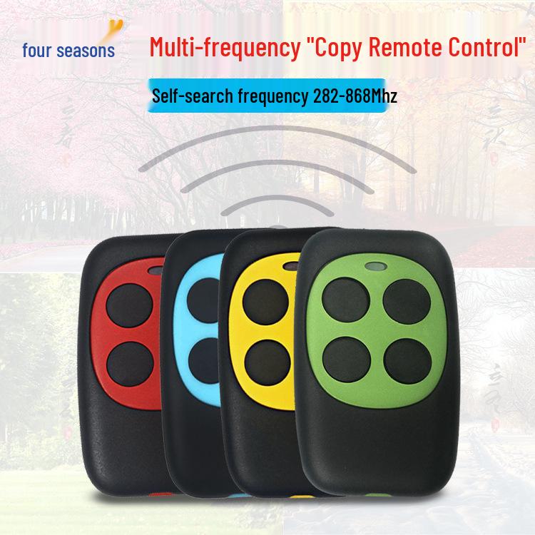 Multi-Frequency Self-Learning Wireless Remote Control (315/433/868 MHz)