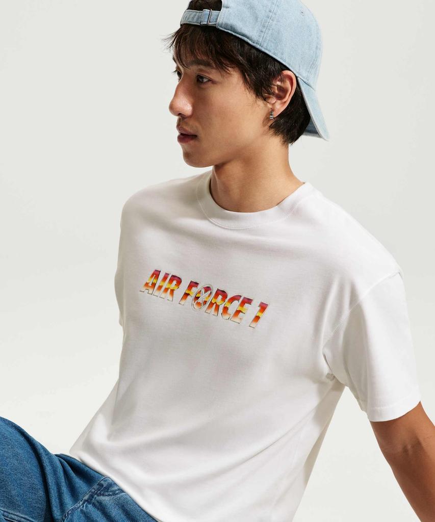 NIKE Sb Horigome Yuto Skateboarding T-Shirt M - White / Im4433-100