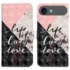For iPhone 17 Air Case 3D Creative Pattern PU Leather Stand Phone Cover
