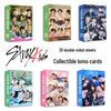 Stray Kids Набор двусторонних фото и LOMO-карточек 'Celebrity' (30 поздравительных открыток)