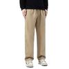 OVERPROTECTIONit Men's Cotton Straight-Leg Drawstring Casual Pants