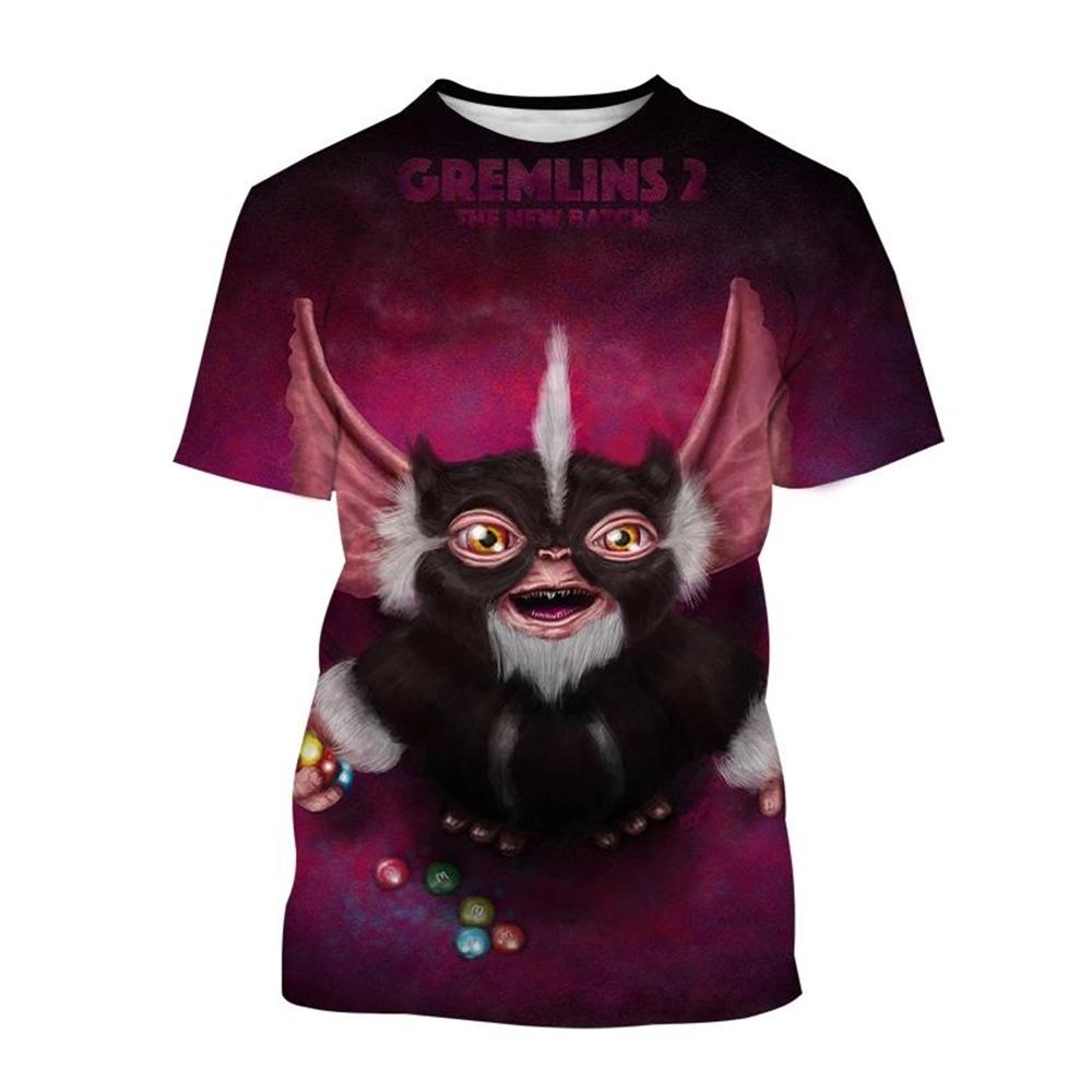 Мужские и женские футболки с 3D-принтом «Маленькое привидение», футболки с принтом кукольных монстров, рождественские фильмы ужасов, новая мода, доступная цена