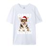 Christmas Dog T Shirts Fashion Premium Cotton Crew Neck Tee Shirts Male Plus Size Sweatshirts High Quality