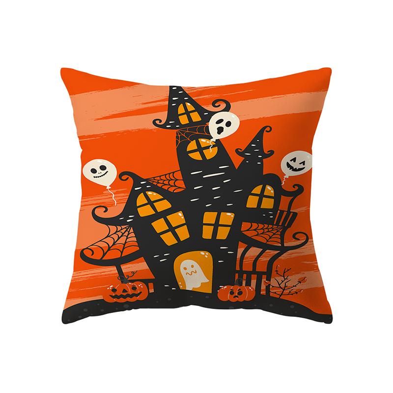 Наволочка с тыквой алфавитом, тема Хэллоуина, наволочка для дивана, стула, кровати, домашний декор