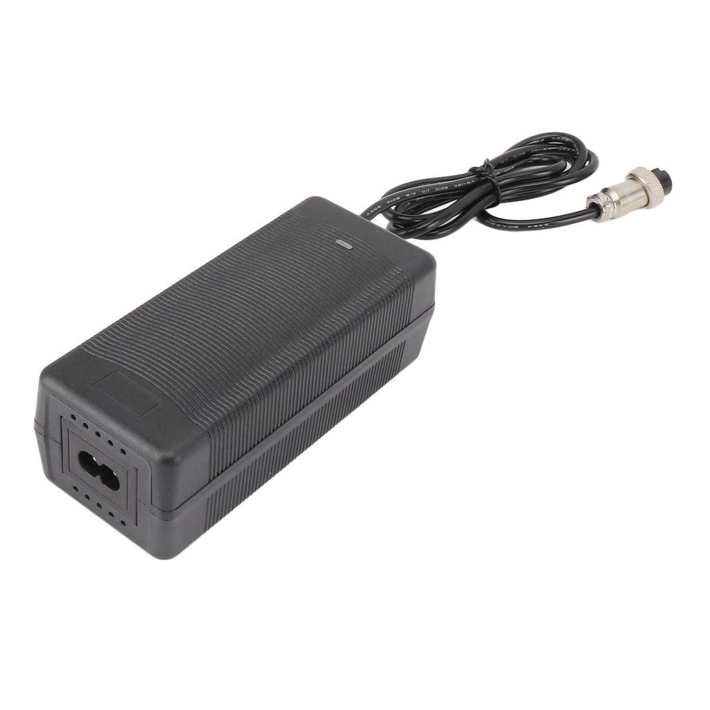 Зарядное устройство для электросамоката 54,6 В 2 А с металлическим разъемом GX16 Зарядное устройство для электровелосипеда Защита от помех