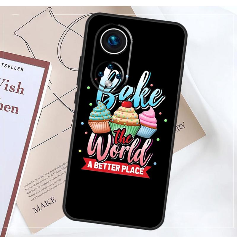 Кейс для выпечки, кулинарии, шеф-повара Для Honor Magic 7 5 6 Lite V5 X9a X9b X9c X9d X8a X8b X8c 50 70 90 200 400 Pro Чехол