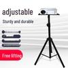 Telescopic Bedside Projector Stand with Tray - Thickened Floor Tripod for Home Use