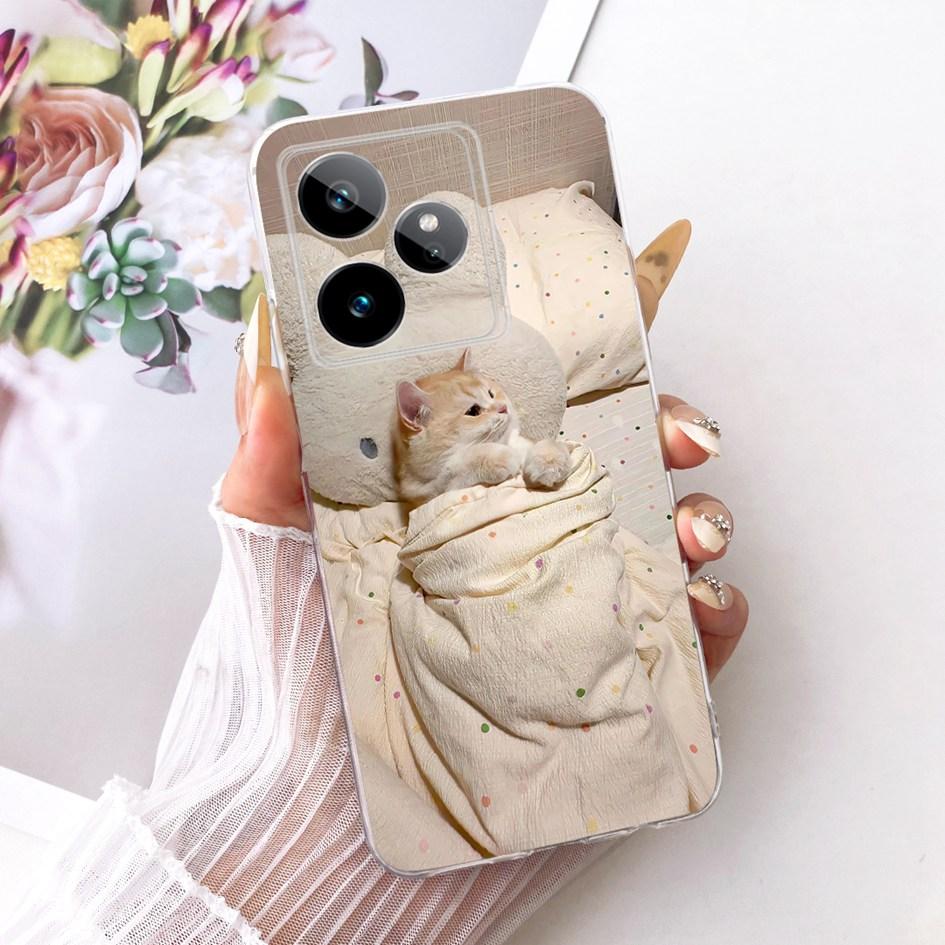 For Realme GT 7 Pro Case RMX5010 RMX5011 Luxury Dragon Lion Cartoon Soft Silicone Cover For Realme GT 7T GT7 7Pro Phone Case Bag