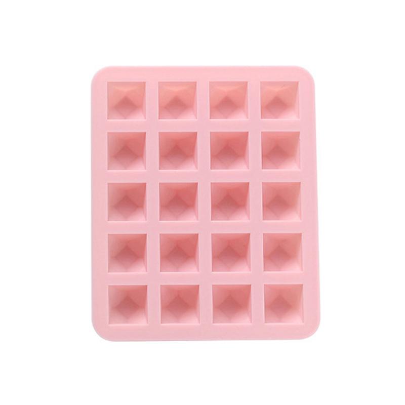 20 сеток, силиконовая ромбовидная форма, решетка для льда, мешок для льда, квадратный кубик льда, форма для кубиков льда, коробка для льда, форма для льда