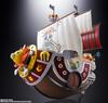 TAMASHII NATIONS Chogokin ONE PIECE Thousand Sunny 380 мм окрашенная подвижная фигурка приблизительно. АБС и ПВХ и литье под давлением