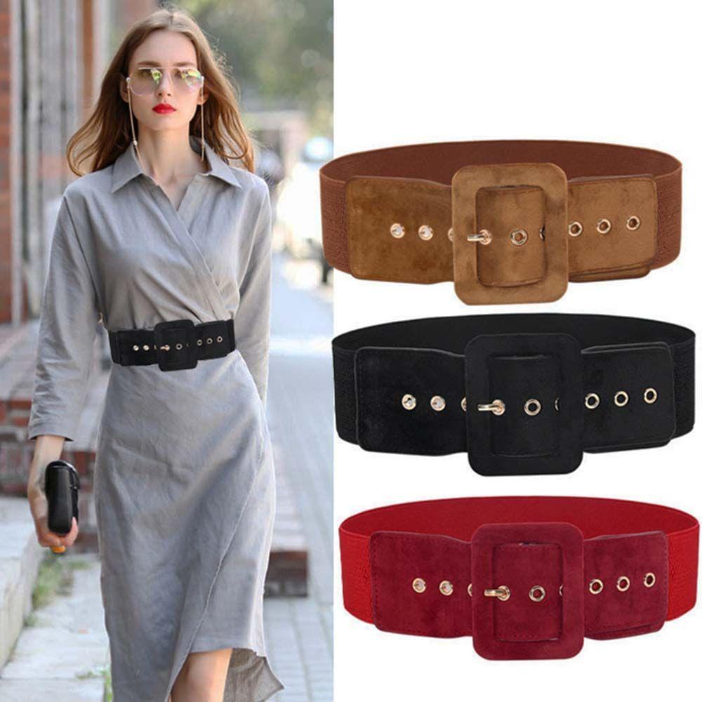 Strap Wide Waistband Dress Decoration Female Waist Strap Women Belt Elastic Waist Belt Cummerbunds