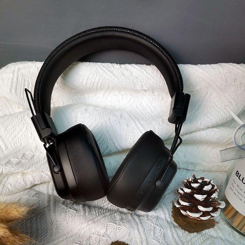 Marshall Major IV Светящиеся Bluetooth Накладные Наушники с Микрофоном и Глубоким Басом