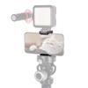 Phone Tripod Mount Metal Tripod Adapter with Hot Shoes Arca Port and 1/4in Screw Holes Adjustable Cellphone Stand Holder