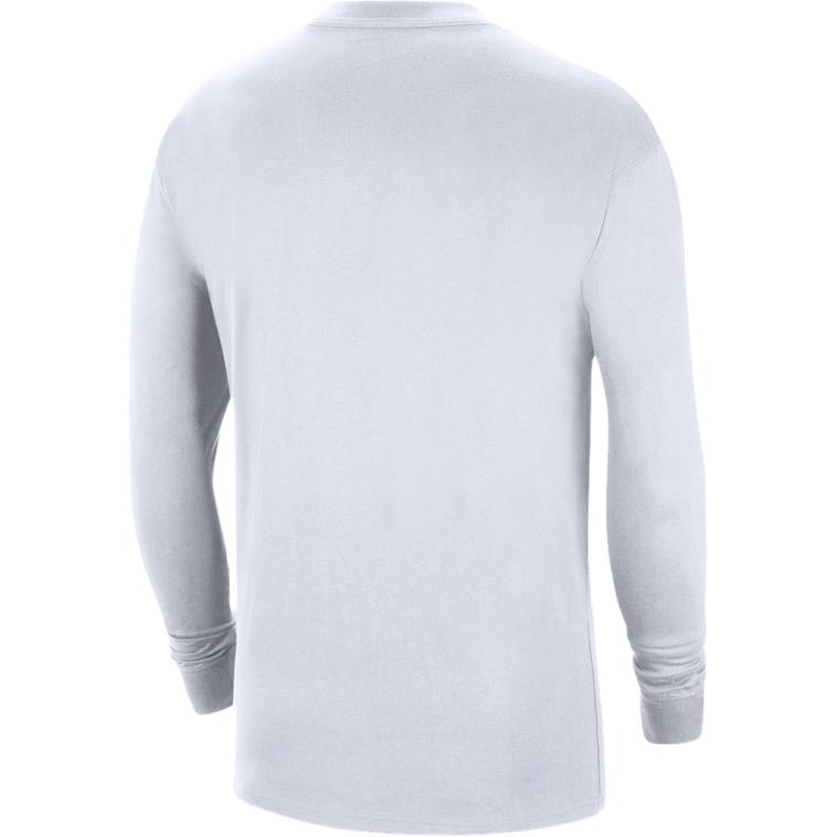 Jordan Повседневная футболка с длинным рукавом и большим логотипом NBA Boston Celtics, мужские топы белого цвета FN1253-100