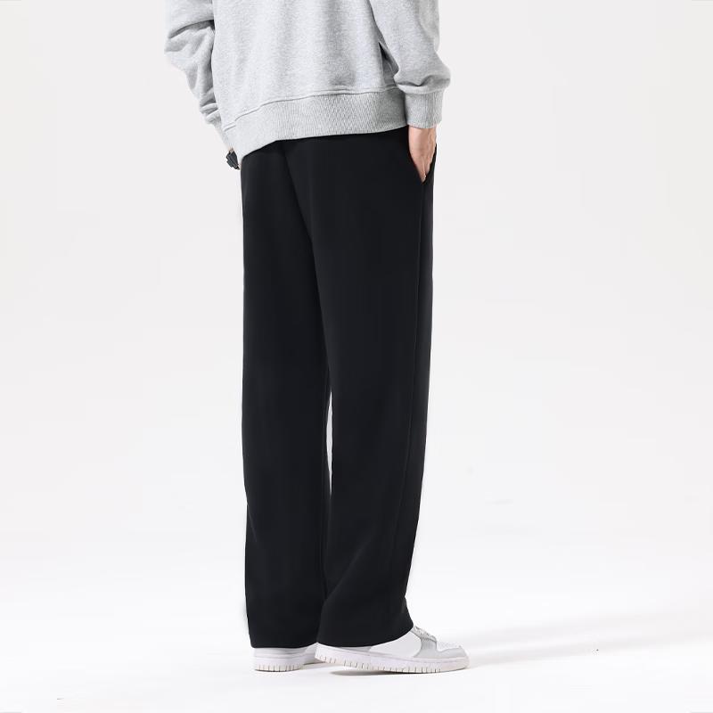 MINISO Men's Loose Heavyweight Straight Leg Sweatpants