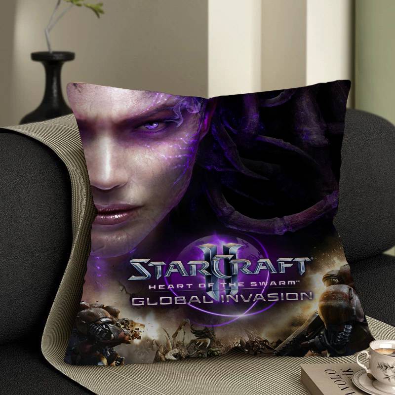 S-Starcraft 2 Наволочка мультяшный Подарок Наволочка для подушки Спальня Дом Диван Кресло Сиденье Декор наволочка
