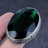 Natural Chrome Diopside Gemstone Handmade 925 Steling Silver Ring Size 9.5 L5C77