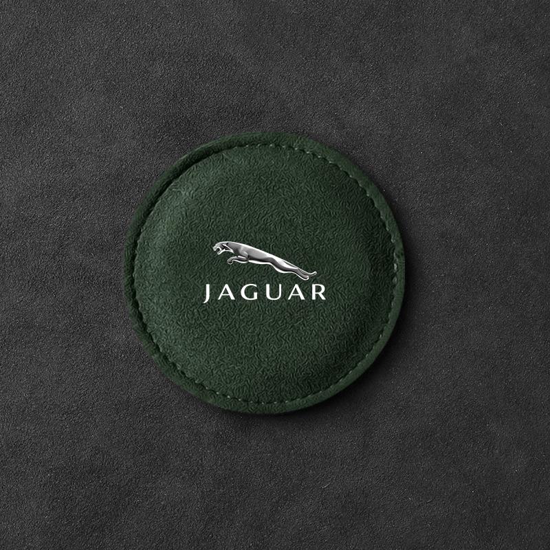 Новая автомобильная подставка под стакан из ПУ кожи, слот, нескользящий коврик-подставка для Jaguar XF XE XJ XJ8 X351 F Pace X Type F Type Ожерелье Ножницы Одежда Брелок