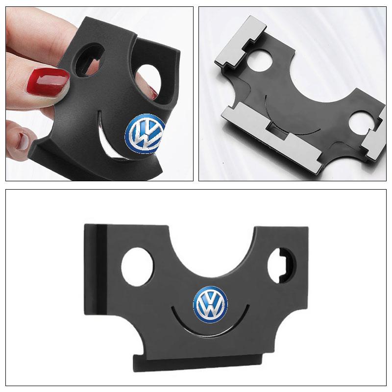 For Volkswagen VW Car Multifunctional Card Holder Adhesive Card Holder Ticket Holder ID Paper Storage Polo Jetta Sagitar MagotanKD3