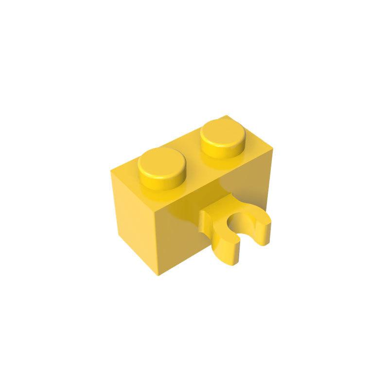10 шт. Детали MOC 95820 30237 Кирпич Специальный 1x2 с Зажимом Совместимые Кирпичи Строительные Блоки Частичная Игрушка Подарок