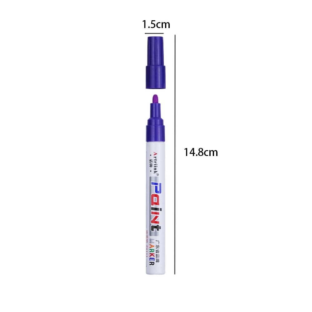 Waterproof Large Capacity Paint Pen Colorful Oil Based Pen Industrial Paint Marker Tire Tread