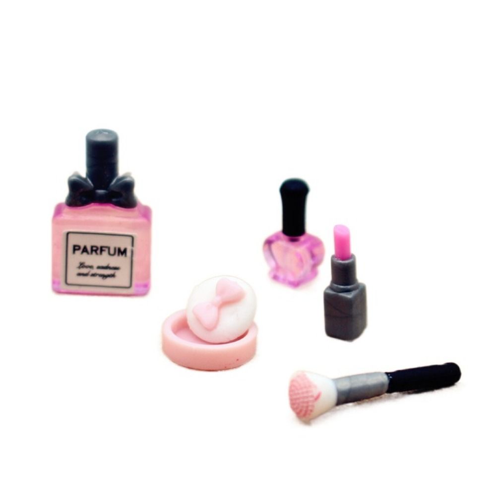 Emulational Lipstick Perfume Powder Brush Model Delicate Doll House Scene Accessories Photo Prop