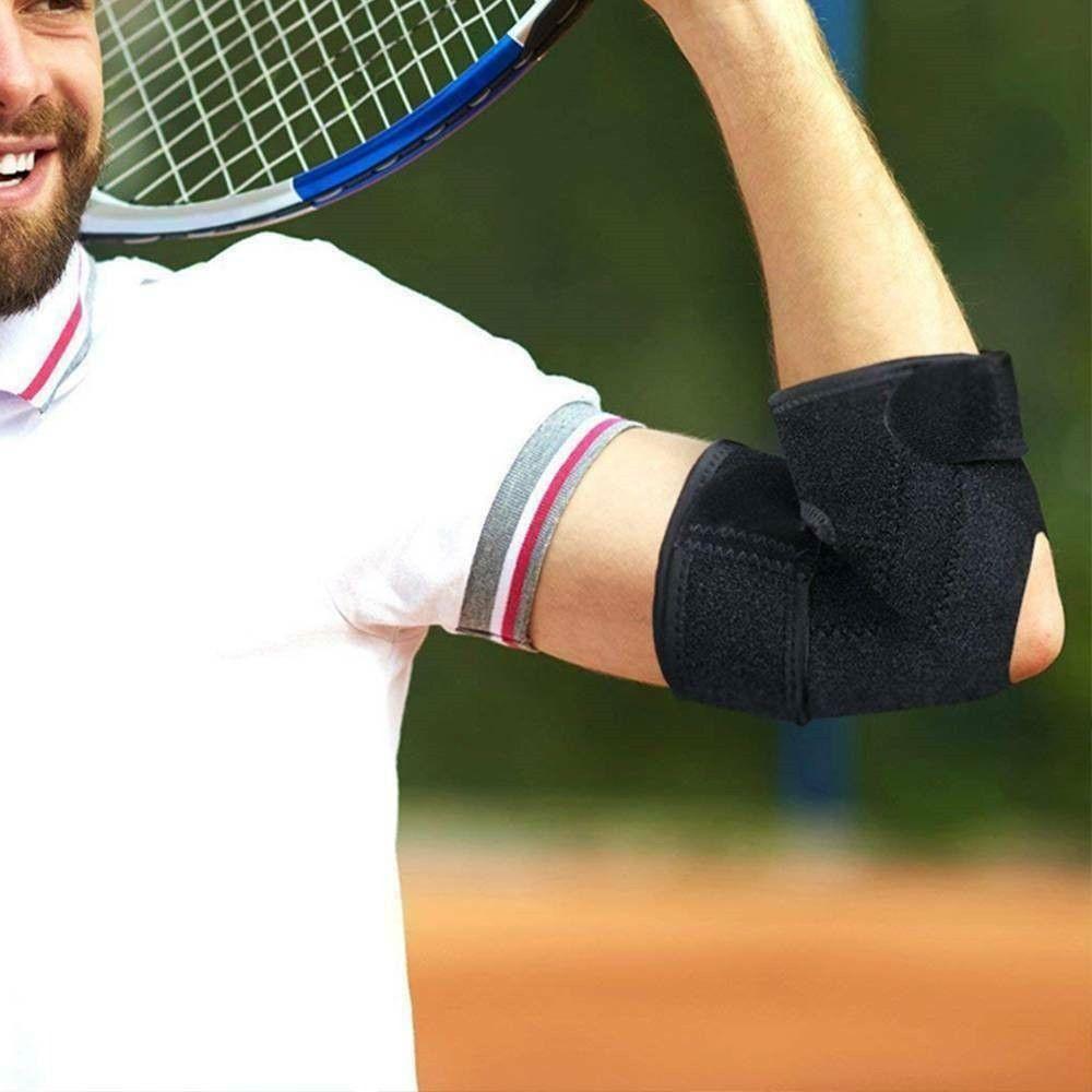 Tennis Elbow Bracket Adjustable Gym Arm Band Pad Elbow Pad Arm Support Pad Adjustable Elbow Pad