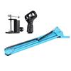 Microphone Stand Holder Table Lazy Bracket with Extendable Arm Microphone Clip