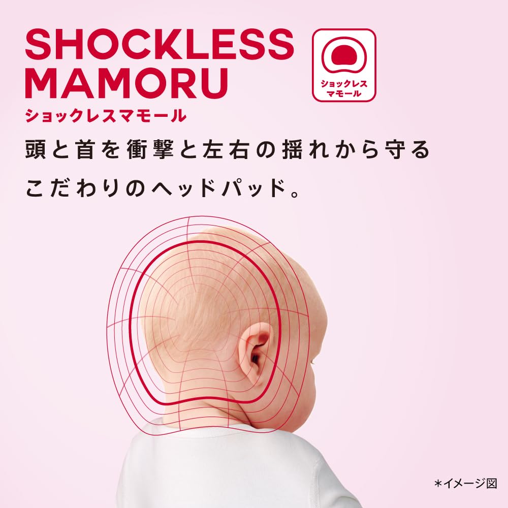 Детская коляска Aprica Lacuna cushion AG от 1 месяца до 36 месяцев легкая автоматическая 2197395 A-type двухсторонняя 4-колесная (бежевый) [модель 2024 г.]