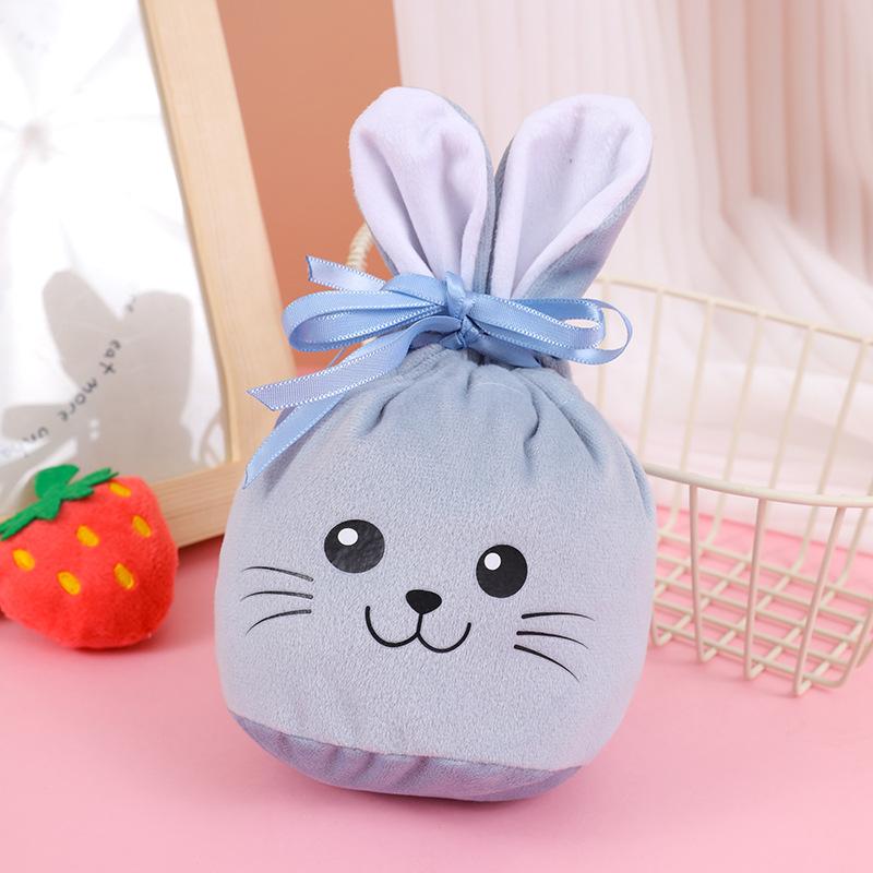 1 шт. Набор мешков на завязках с кроликами на Пасху, Дизайн в форме кролика
