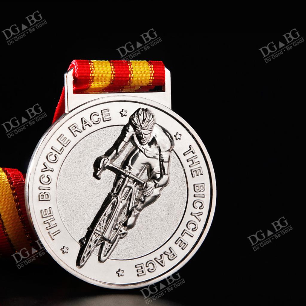 Personalized Custom Engraved Medals & Trophies - Perfect Gifts for Bicycle Race Prizes, Outdoor Sports Events & Souvenirs Bulk