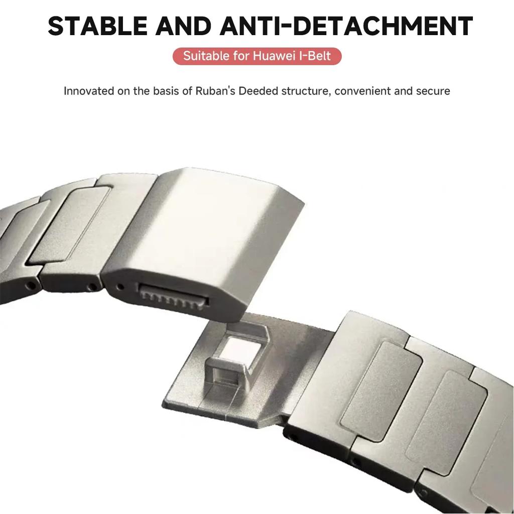 22мм Титановый Магнитный Ремешок Для Huawei Watch5 GT5/4Pro 46мм 4/3 Pro Ultimate Браслет Для Amazfit Balance GTR 4/3/2 47мм