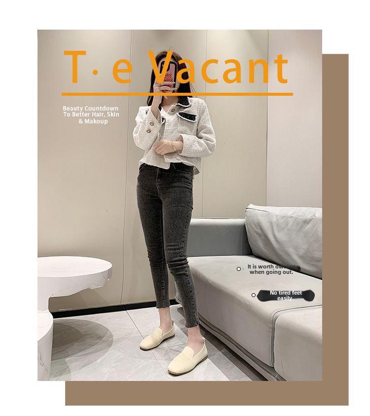 Women's 2025 Summer Breathable Woven Casual Flat Mesh Shoes