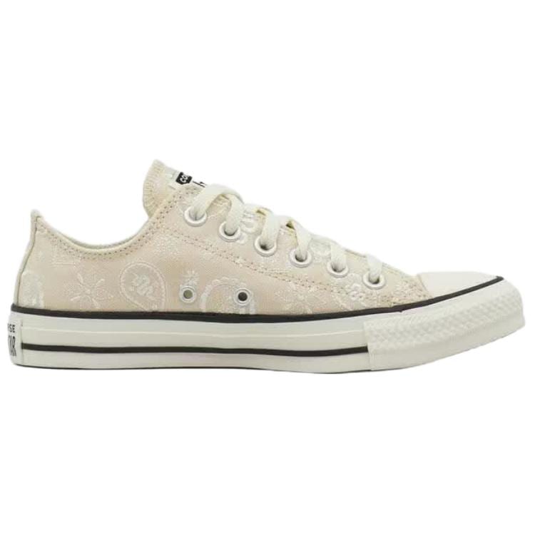 Converse Кеды Chuck Taylor СЕЗОННЫЕ Canvas Unisex Низкие ЭКРЮ A19185C