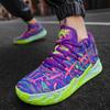 Новые весенне-осенние баскетбольные кроссовки мужские высокие беговые кроссовки студенческие уличные кроссовки для реальной игры