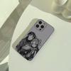 Ая Осава Мицуки Кога МицуАя Чехол для телефона для iPhone 17,16,15,14,13,12,11 Pro Max, Легкий и практичный Мягкий черный чехол