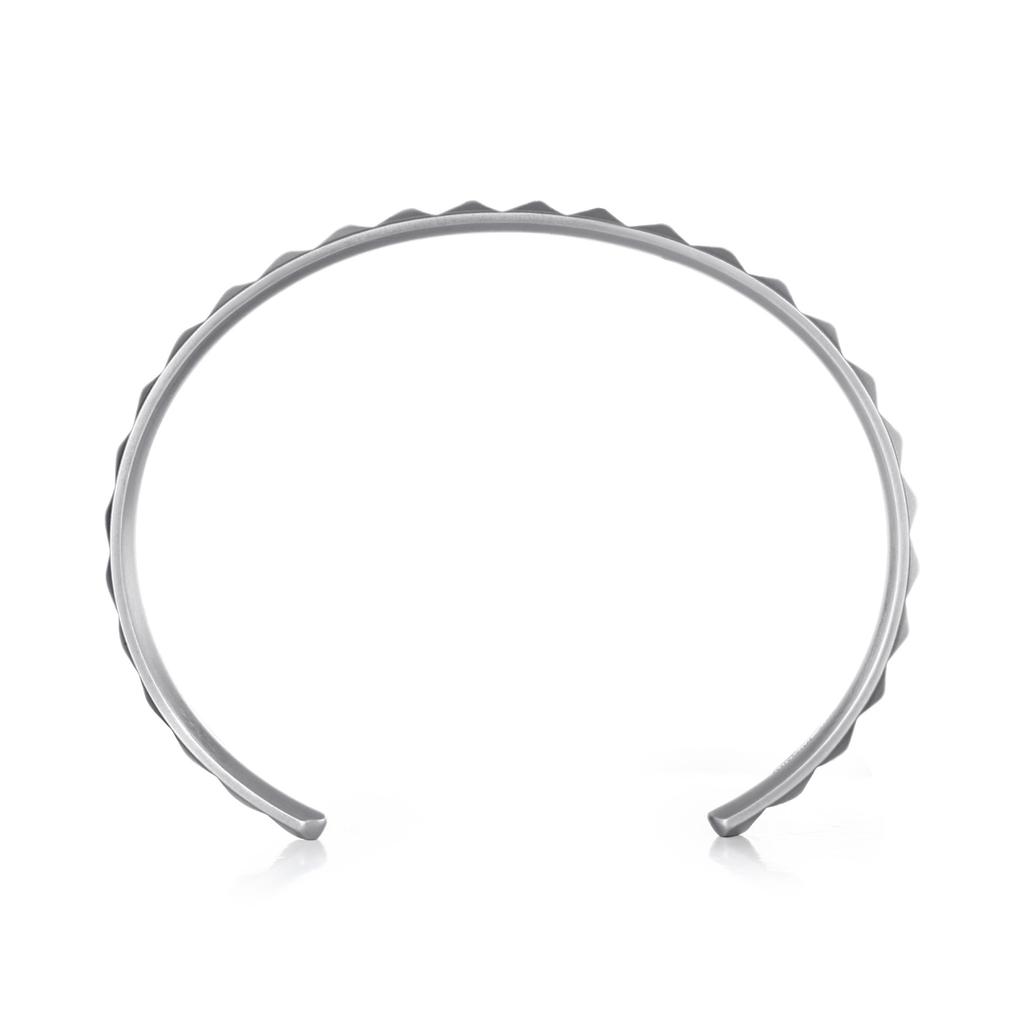 PYRAMID BANGLE Pyramid Stainless Steel Bangle