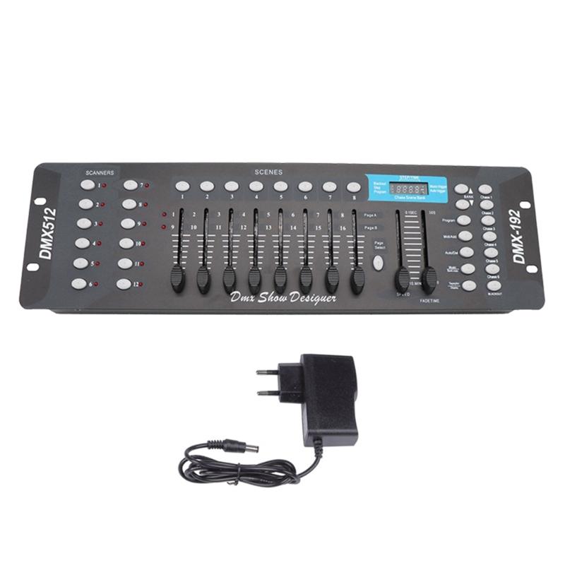 DMXs Контроллер, 192-канальный DMX512 Контроллер Консоли 240 Сцен для Мини DMXs Контроллера DMXs Световой Пульт Вечеринка