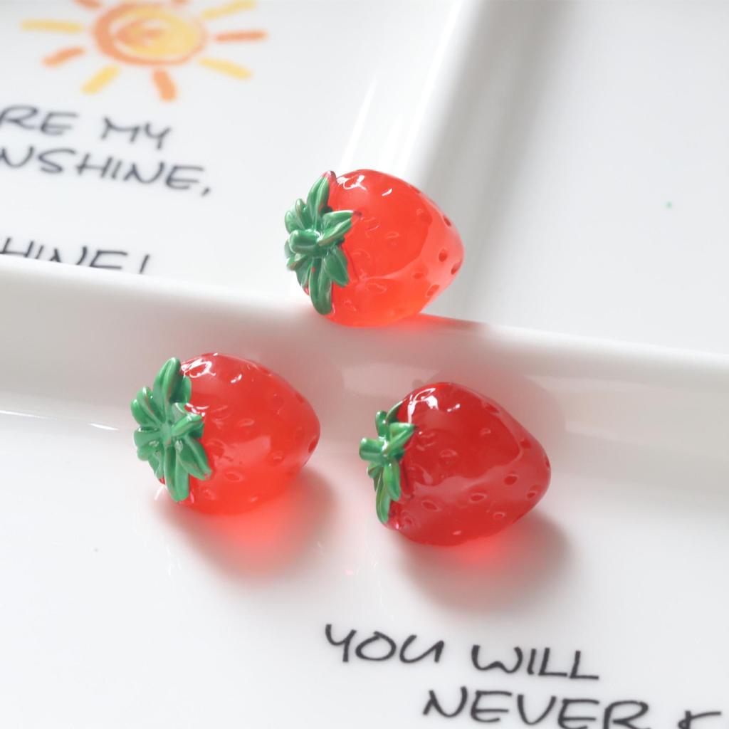 Светящиеся 3D Фрукты Смола DIY Украшения и Аксессуары Для Волос