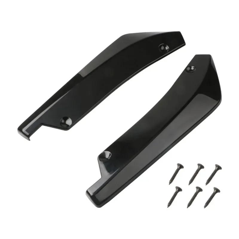 Car Bumper Front and Rear Lip Universal Spoilercorn Diffuser Splitter Carbon Fiber Fender Scratch Protector Side Skirt Extension